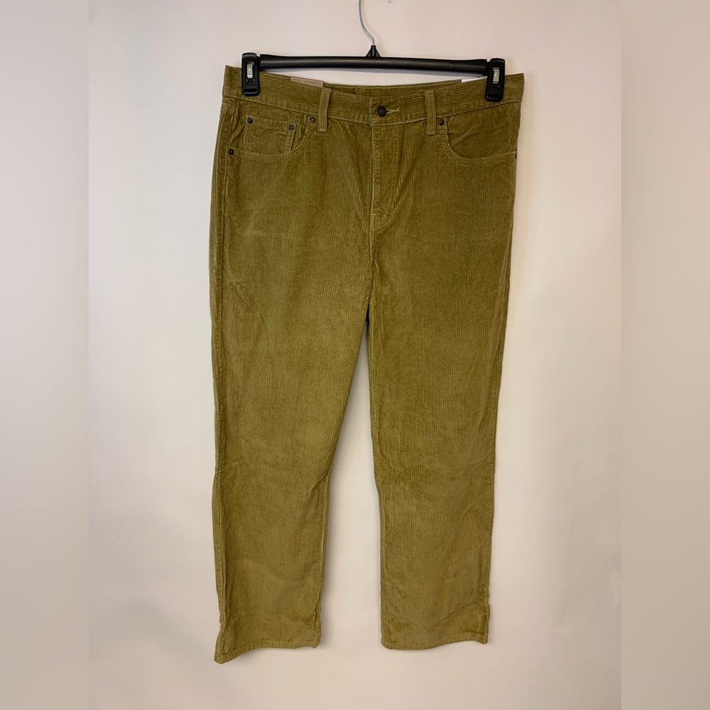 Levi Men’s Pants 34x30 Corduroy Mid Rise  Straight Leg Preppy Casual Academia